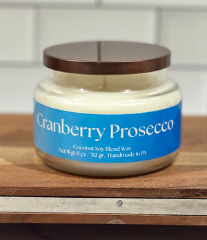 CRANBERRY PROSECCO CANDLE CRANBERRY PROSECCO CANDLE
