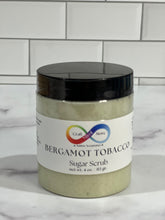 Load image into Gallery viewer, BERGAMOT TOBACCO SUGAR SCRUB