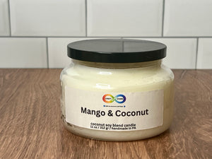 MANGO & COCONUT SOY CANDLE MANGO & COCONUT SOY CANDLE