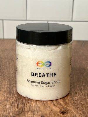 BREATHE FOAMING SUGAR SCRUB BREATHE FOAMING SUGAR SCRUB