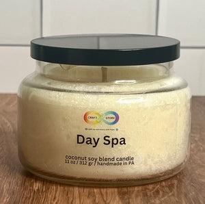 day spa soy candle day spa soy candle