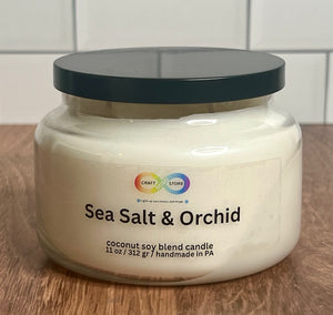 sea salt & orchid soy candle sea salt & orchid soy candle