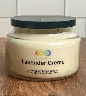 lavender creme soy candle lavender creme soy candle