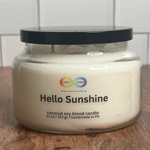 hello sunshine soy candle hello sunshine soy candle