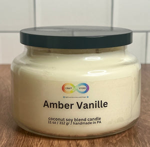 amber vanille soy candle amber vanille soy candle