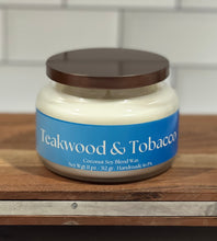 Load image into Gallery viewer, TEAKWOOD AND TOBACCO CANDLE