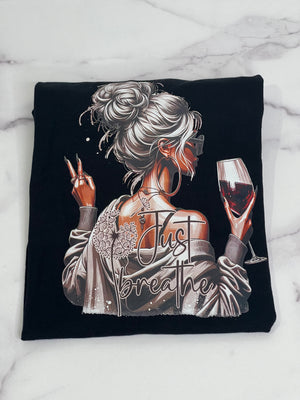 JUST BREATHE TSHIRT JUST BREATHE TSHIRT