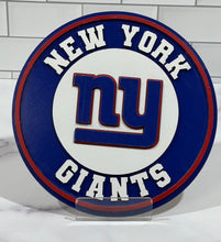 Load image into Gallery viewer, NFL ROUND WOOD SIGNS