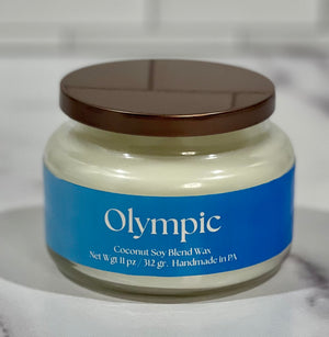 OLYMPIC CANDLE - OLYMPIA NATIONAL PARK CANDLE - APOTHECARY JAR OLYMPIC CANDLE - OLYMPIA NATIONAL PARK CANDLE - APOTHECARY JAR