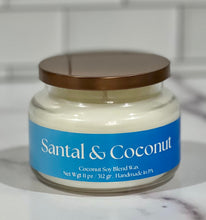Load image into Gallery viewer, SANTAL & COCONUT CANDLE