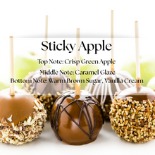 Load image into Gallery viewer, STICKY APPLE WAX MELT