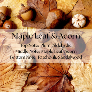 MAPLE LEAF & ACORN WAX MELT MAPLE LEAF & ACORN WAX MELT