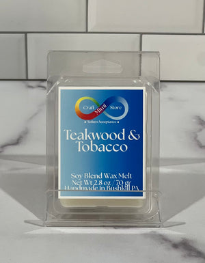 TEAKWOOD & TOBACCO WAX MELT TEAKWOOD & TOBACCO WAX MELT