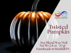 TWISTED PUMPKIN WAX MELT TWISTED PUMPKIN WAX MELT