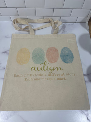 Autism Awareness Tote bag Autism Awareness Tote bag