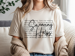 swearing helps tshirt swearing helps tshirt
