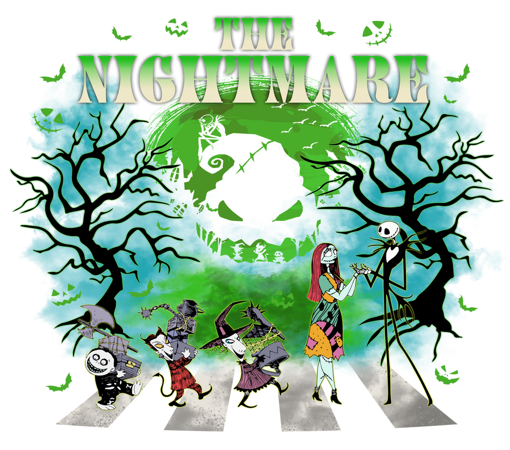 NIGHTMARE BEFORE CHRISTMAS - HALLOWEEN TSHIRT