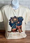 AMERICA 250 YEARS LABRADOR TSHIRT