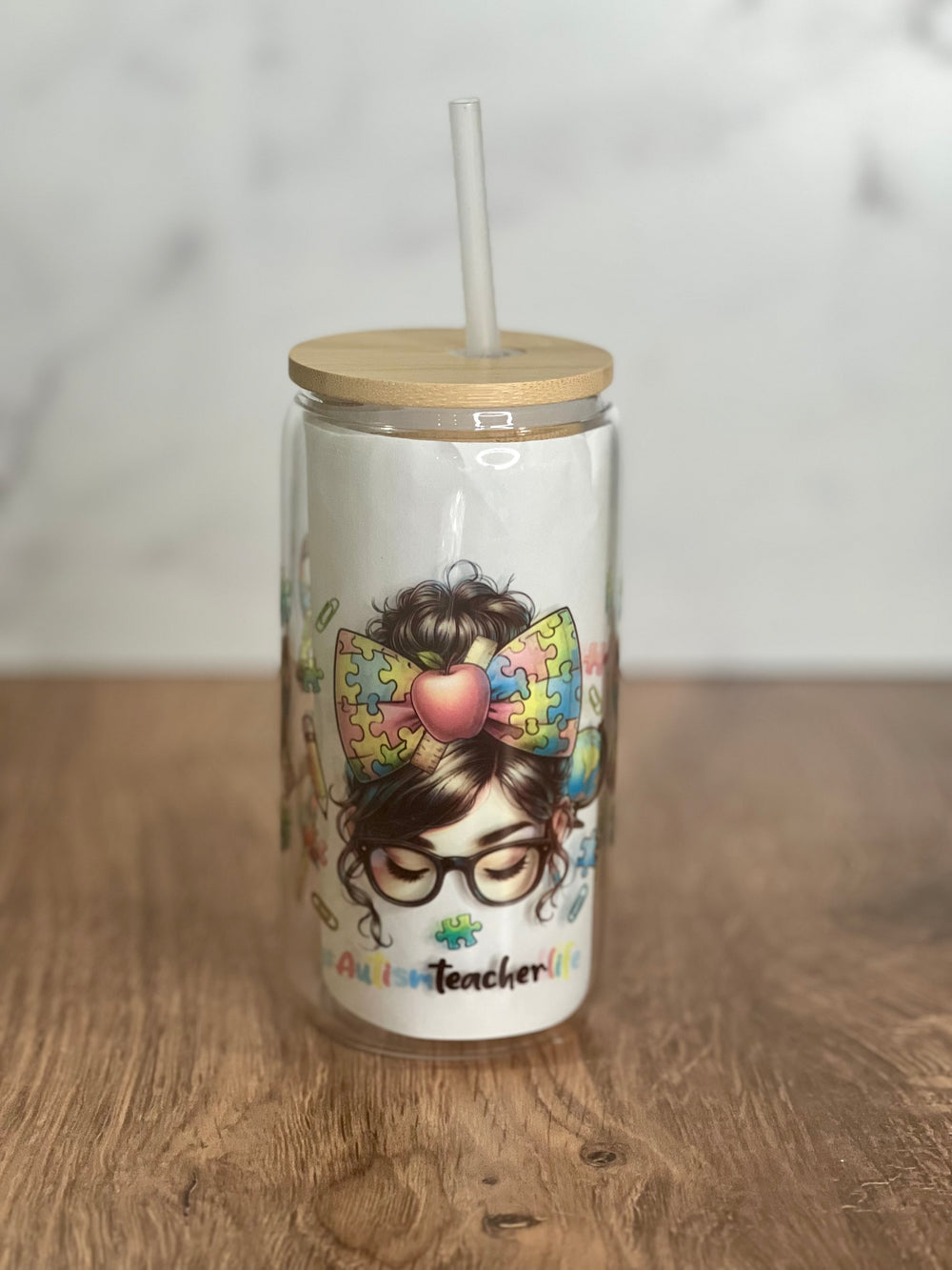 Autism Teacher / Autism Awareness Tumbler