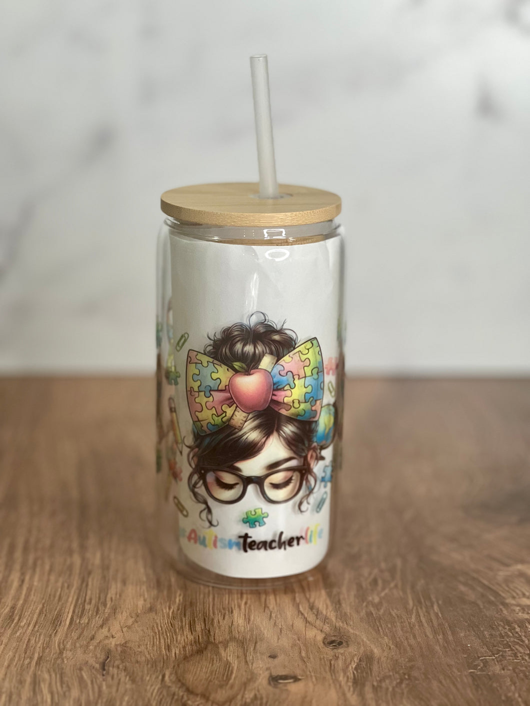Autism Teacher / Autism Awareness Tumbler