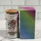 Autism Mom Libbey Glass Can with straw, cleaning brush and gift box