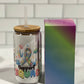 Autism Support Squad Libbey glass can