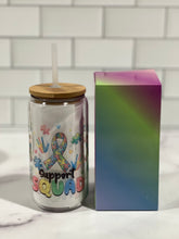 Load image into Gallery viewer, Autism Support Squad Libbey glass can
