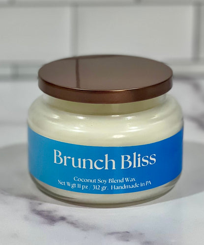 BRUNCH BLISS CANDLE - APOTHECARY JAR - COCKTAIL DRINK - RUBY RED MARTINI CANDLE