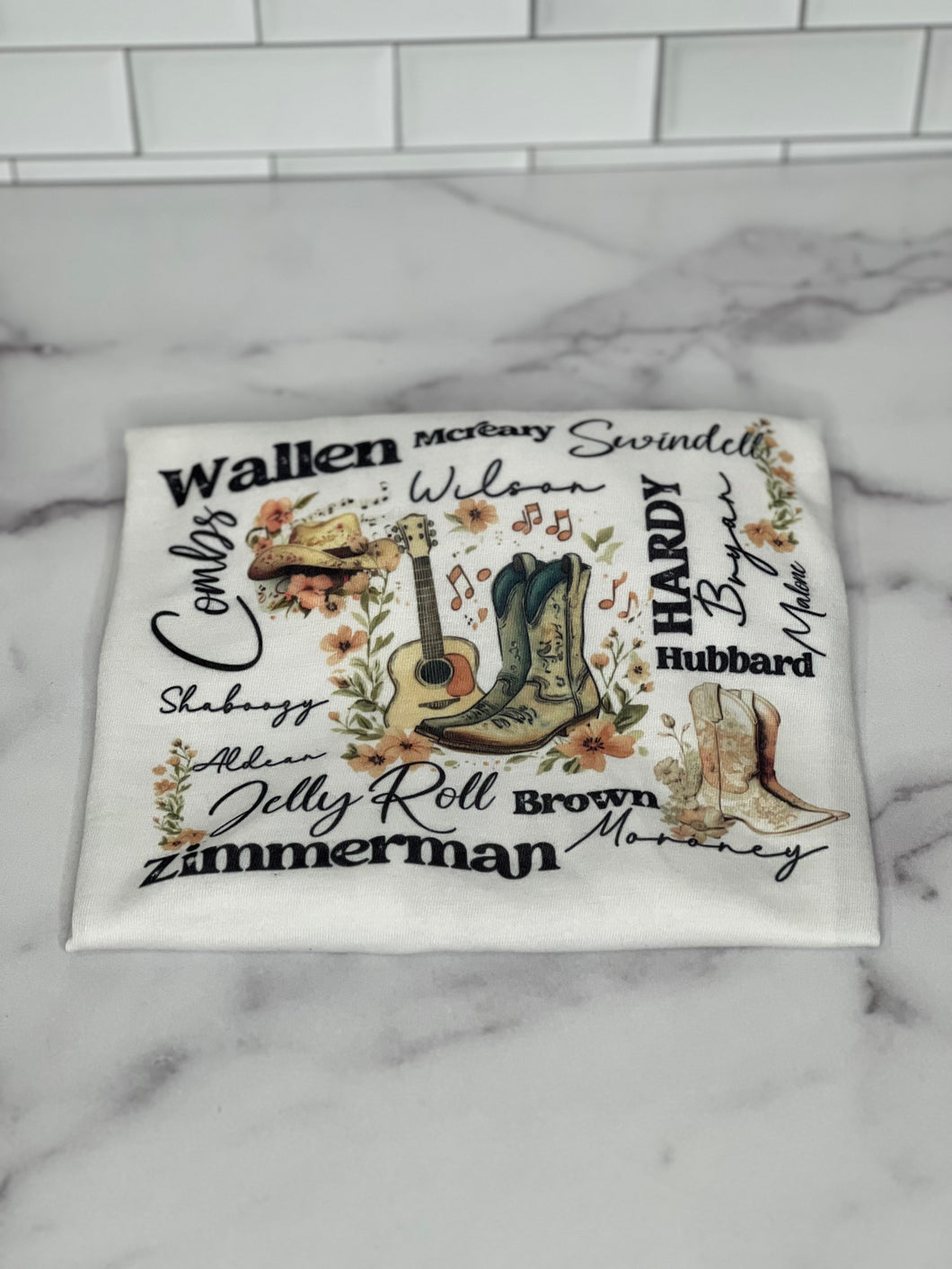 COUNTRY ARTIST TSHIRT