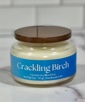 CRACKING BIRCH CANDLE