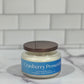 CRANBERRY PROSECCO CANDLE - APOTHECARY JAR - HAPPY HOUR - COCKTAIL HOUR CANDLE 