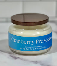 Load image into Gallery viewer, CRANBERRY PROSECCO CANDLE - HAPPY HOUR
