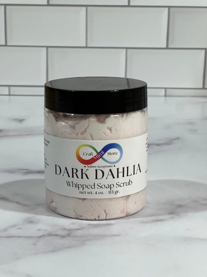 DARK DAHLIA FOAMING SUGAR SCRUB