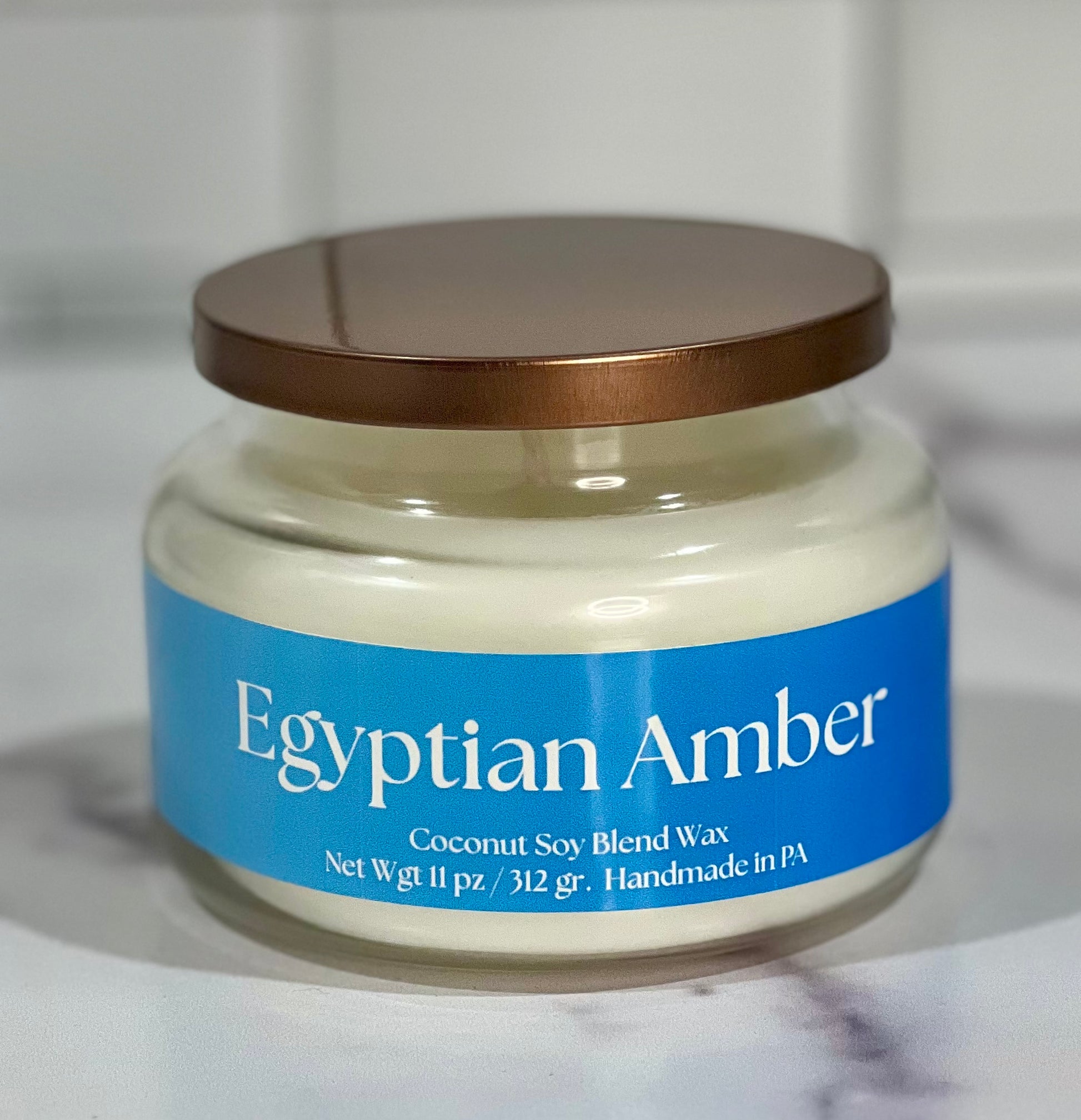 EGYPTIAN AMBER CANDLE