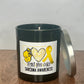 sarcoma awareness candle