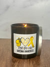 sarcoma awareness candle