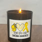 sarcoma awareness candle
