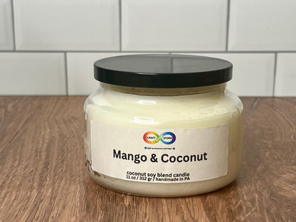 MANGO & COCONUT SOY CANDLE