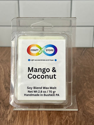 mango & coconut wax melt