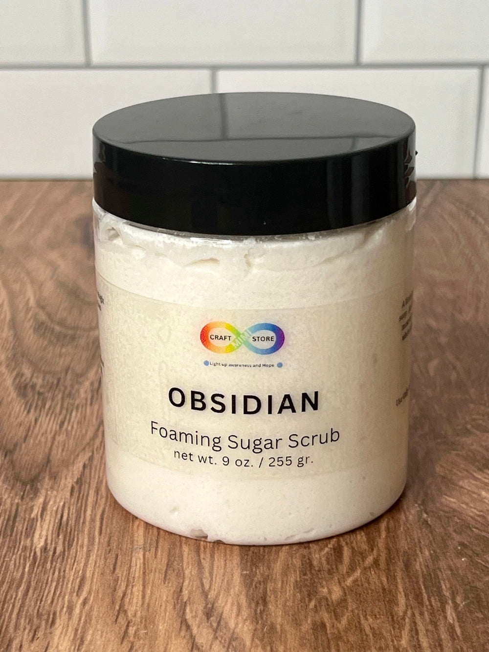 OBSIDIAN FOAMING SUGAR SCRUB