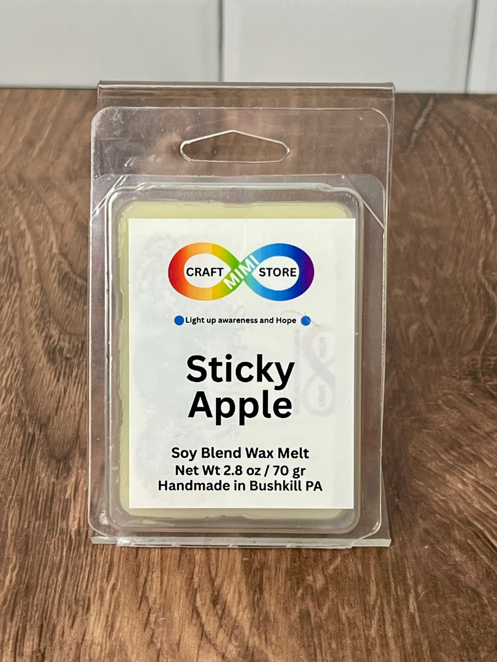 sticky apple wax melt