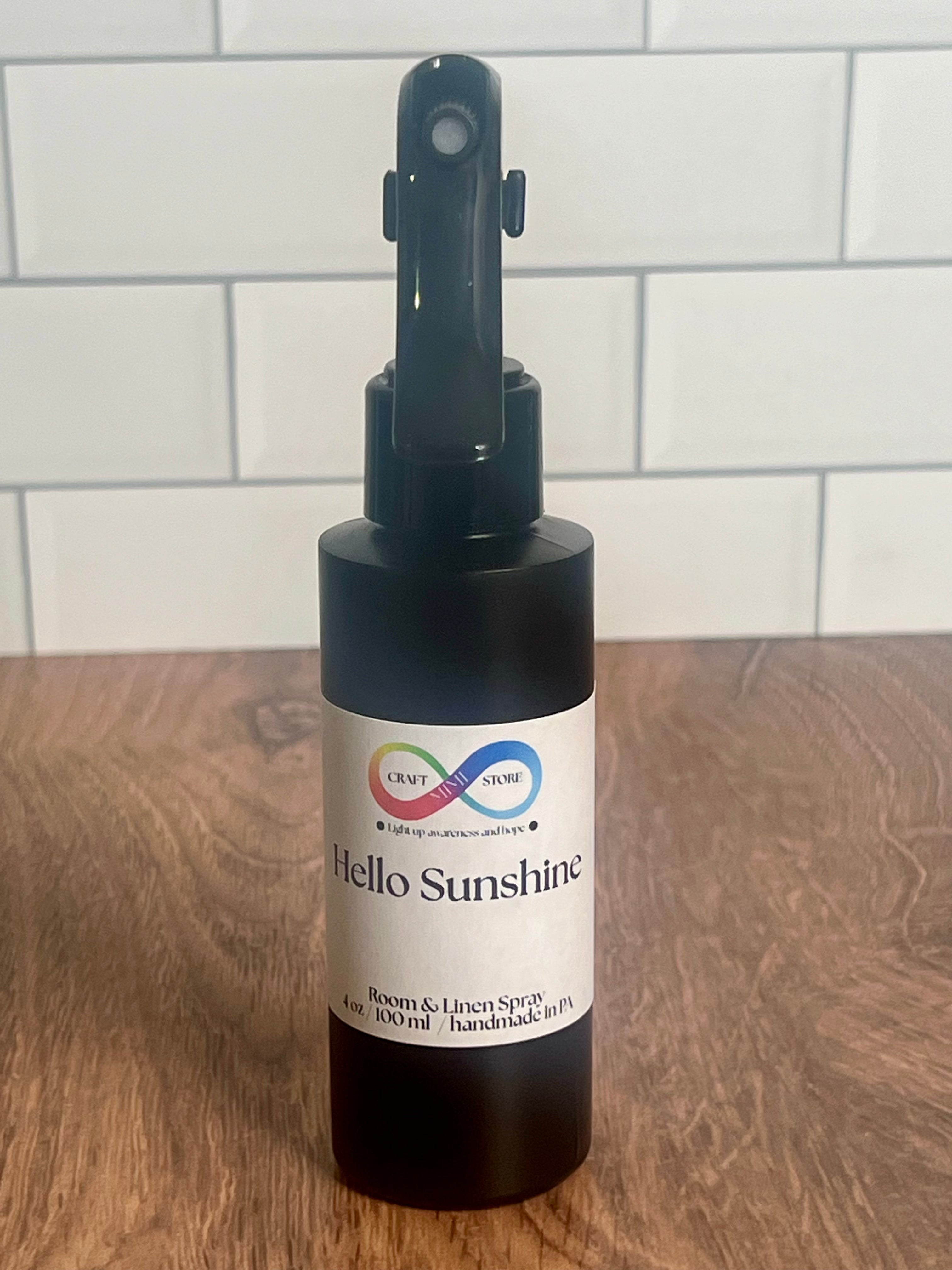 hello sunshine room & linen spray