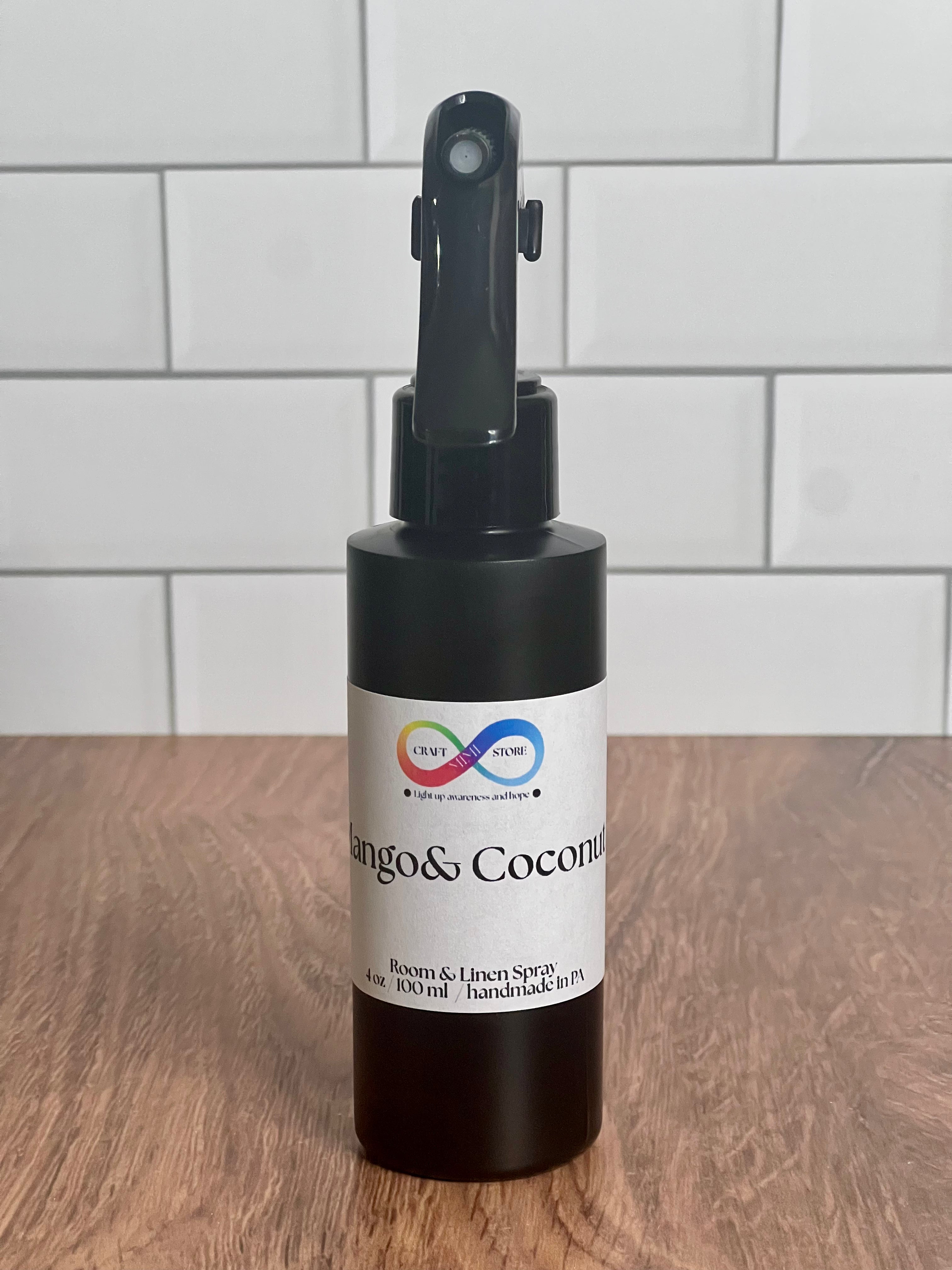 mango & coconut room linen spray