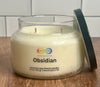 obsidian soy candle