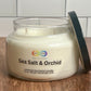 sea salt & orchid soy candle