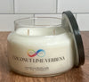 coconut lime verbena soy candle