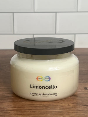 Limoncello soy candle