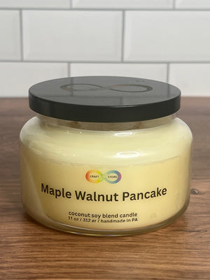 maple walnut pancake candle