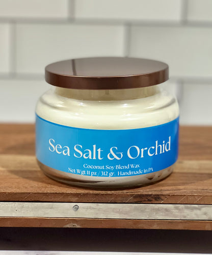 SEA SALT & ORCHID CANDLE