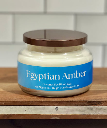 EGYPTIAN AMBER CANDLE